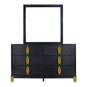 New Classic Furniture Empire Black Dresser And Mirror