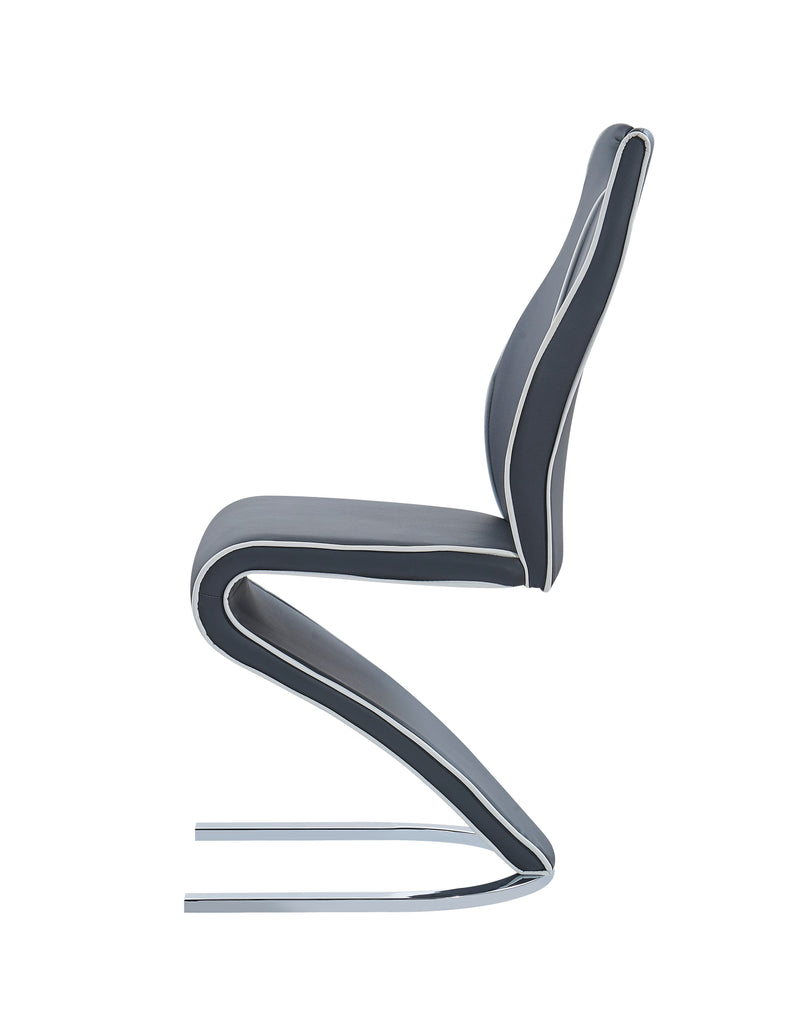 Global Furniture D4127 Silver 5pc Dining Room Set