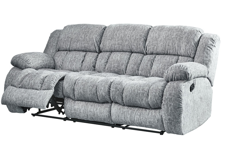 Global Furniture U250 Ebony Reclining Sofa