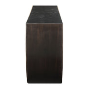 Acme Furniture Maceo Black Gold Console Table