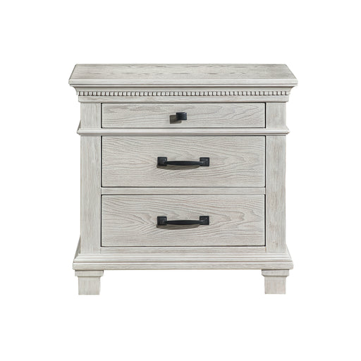 New Classic Furniture Silver Sands Gray Nightstand