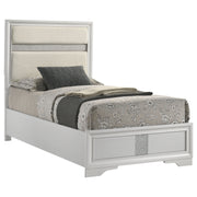 Coaster Furniture Miranda White Twin Panel Bed