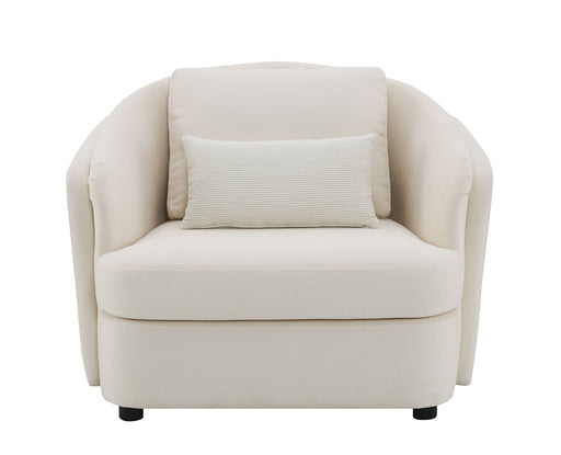 Acme Furniture Mariko Beige Chair with Pillow