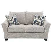 Coaster Furniture Tomkins Light Grey Loveseat