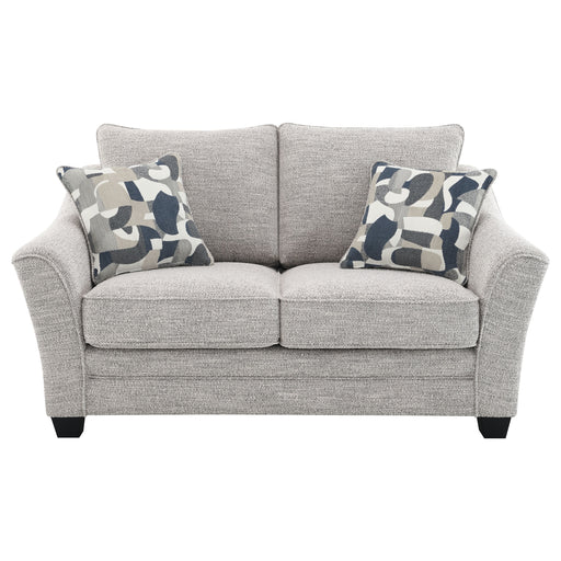 Coaster Furniture Tomkins Light Grey Loveseat