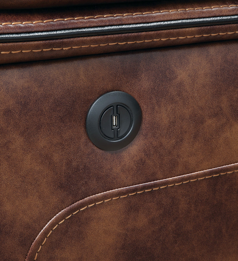 Acme Furniture Brax Two Tone Brown Power Motion Sectional