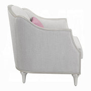 Acme Furniture Kasa Beige Chair with Pillow