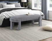Home Elegance Flux Gray Bench