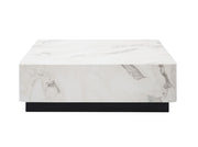 Acme Furniture Fritzy White Square Coffee Table