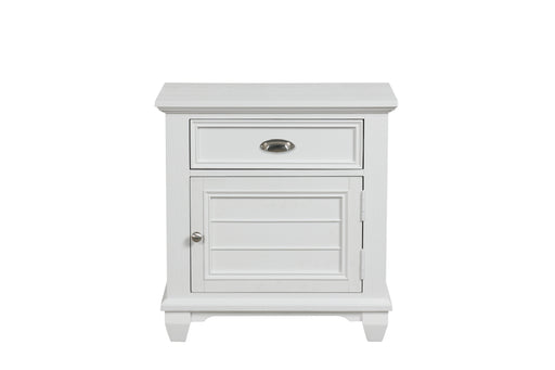 New Classic Furniture Jamestown White Nightstand