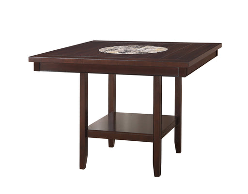 Crown Mark Fulton Espresso Counter Height Table