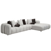 Acme Furniture Manilla Ivory White Sectional