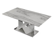 Global Furniture D844 Light Grey Dining Table