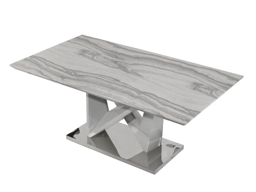 Global Furniture D844 Light Grey Dining Table