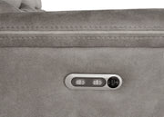 New Classic Furniture Kamari Gray Power Glider Recliner