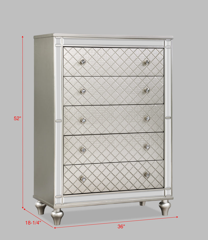 Crown Mark Cristian Champagne Chest