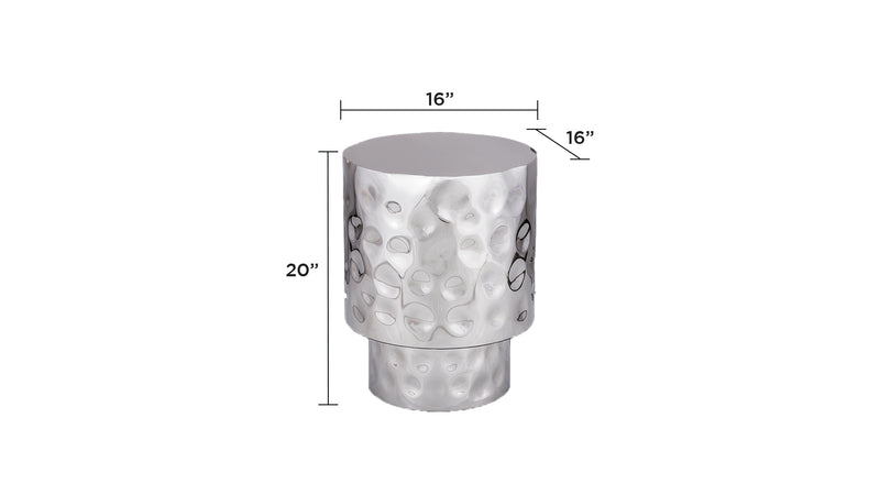 Galaxy Home 90 Nickel End Table