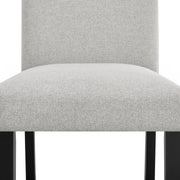 Crown Mark Parkside Black White Dove 5pc Counter Height Set