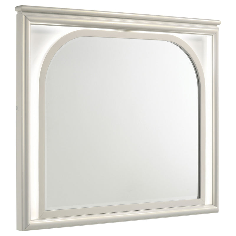Coaster Furniture Olivia White LED Mirror