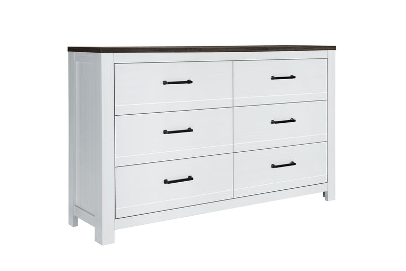 Global Furniture Ozark Grey Wash Dresser
