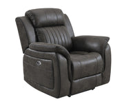 Global Furniture U8517 Grey Glider Recliner