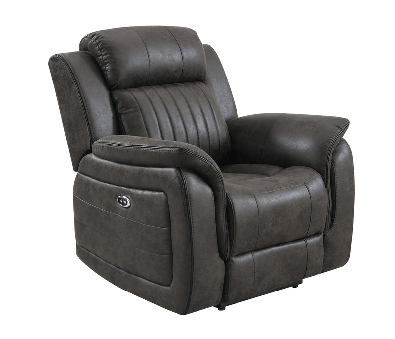 Global Furniture U8517 Grey Glider Recliner