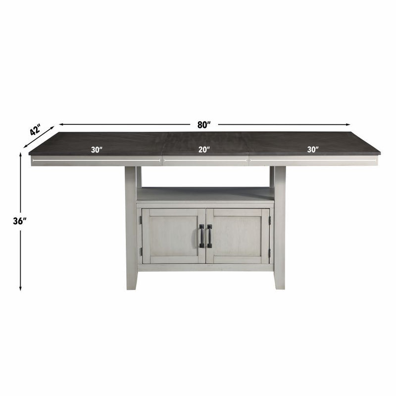 Steve Silver Hyland Stone Gray 6pc Counter Set