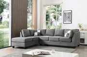 Glory Furniture Malone Gray Sectional