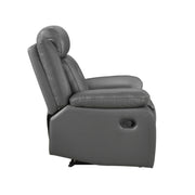 Home Elegance Laconia Dark Gray Reclining Chair