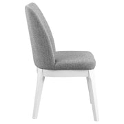 2 Coaster Furniture Carissa Light Grey Dining Side Chairs