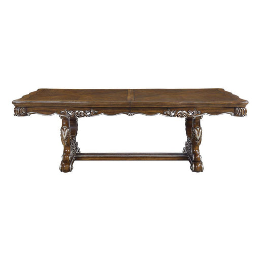 Acme Furniture Latisha Antique Oak Double Pedestal Dining Table