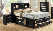 Crown Mark Emily Dark Cherry Night Stand