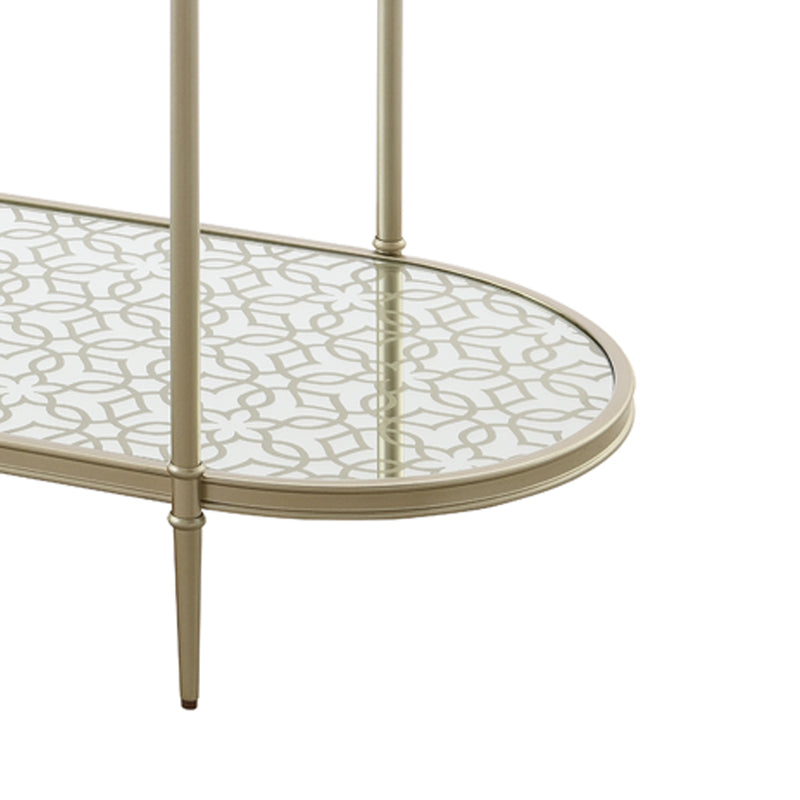 Acme Furniture Zaba Champagne Sofa Table