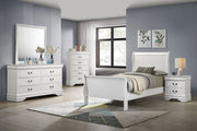 Coaster Furniture Louis Philippe White Twin Bed