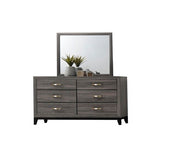 Galaxy Home Sierra Gray Wood Mirror