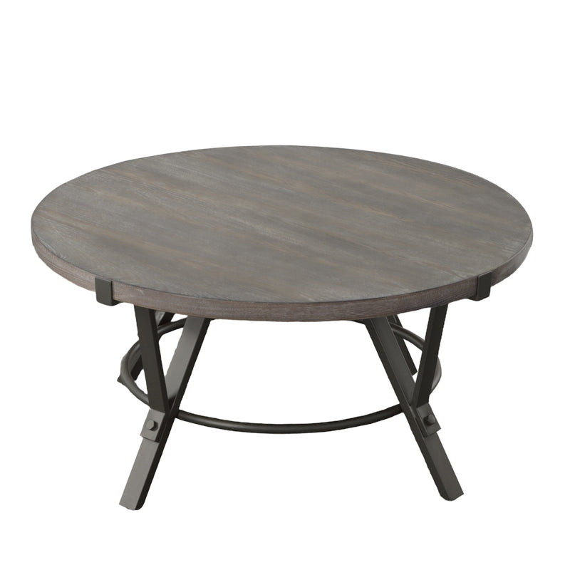 Steve Silver Portland Gunmetal Gray Coffee Table