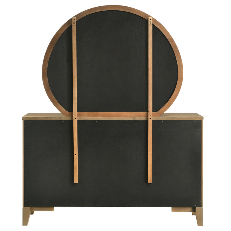 Coaster Furniture Granada Natural Brown Dresser and Mirror