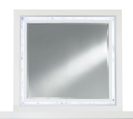 Global Furniture Santorini White Mirror