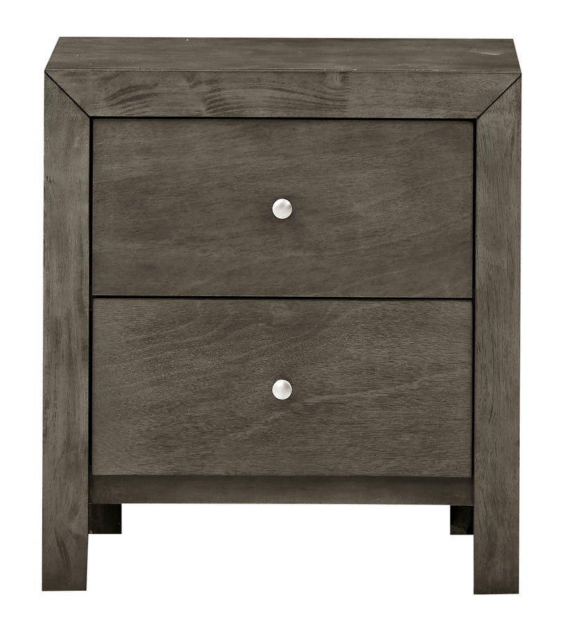 Glory Furniture Burlington Gray Nightstand
