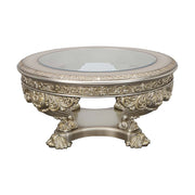 Acme Furniture Danae Champagne Gold 3pc Coffee Table Set