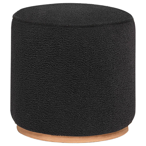 Coaster Furniture Zena Black Ottoman