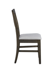 2 Acme Furniture Marit Gray Side Chairs