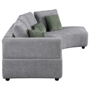 Coaster Furniture Toscano Grey Sectional