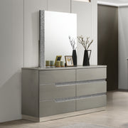 New Classic Furniture Paradox Gray Dresser