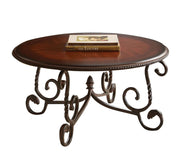 Steve Silver Crowley Dark Cherry Cocktail Table