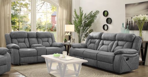 Coaster Furniture Higgins Grey 2pc Living Room Set