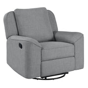 Acme Furniture Destiny Gray Swivel Glider Recliner