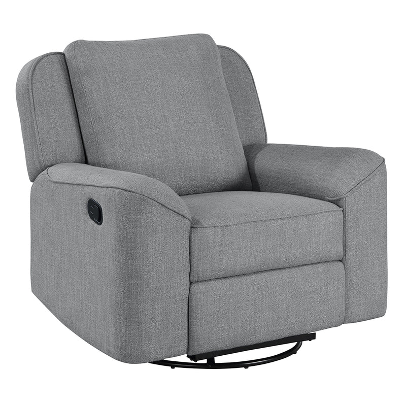 Acme Furniture Destiny Gray Swivel Glider Recliner