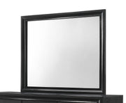 Crown Mark Regata Black Dresser and Mirror