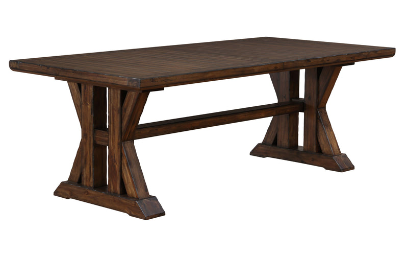 Steve Silver Auburn Dark Brown 5pc Dining Set